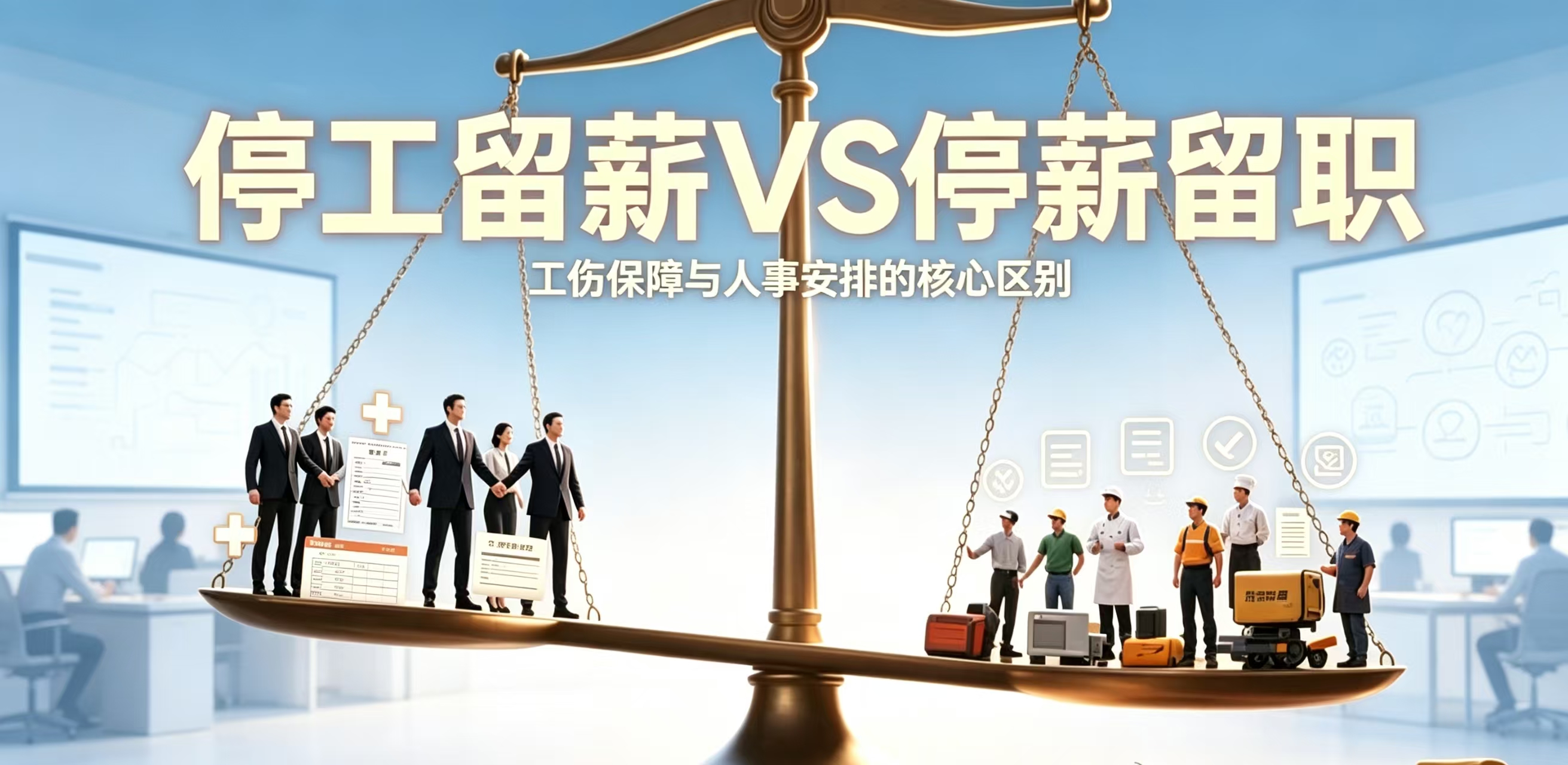 停工留薪、停薪留职发生在什么情况下？各有什么待遇和要求？