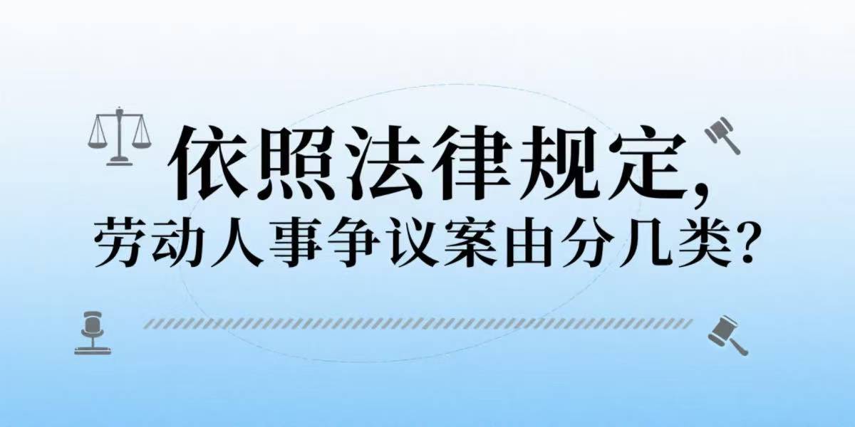 依照法律规定劳动人事争议案由分几类?