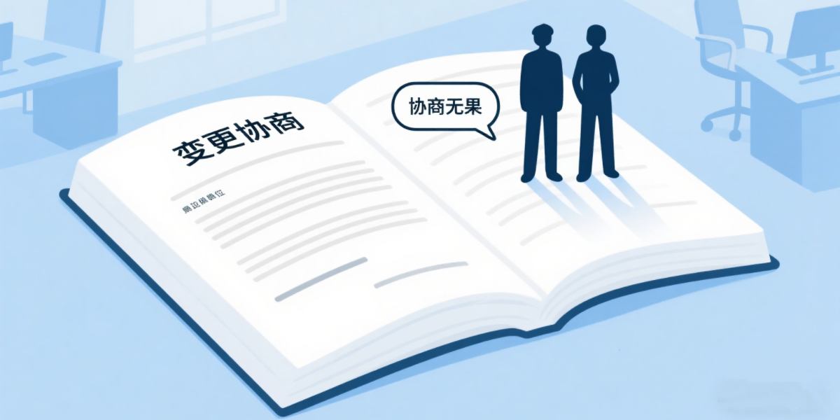 用人单位与劳动者就变更劳动合同协商不成如何把握处理?