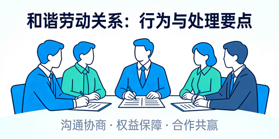 在实操层面影响和谐劳动关系的行为有哪些?如何把握处理?