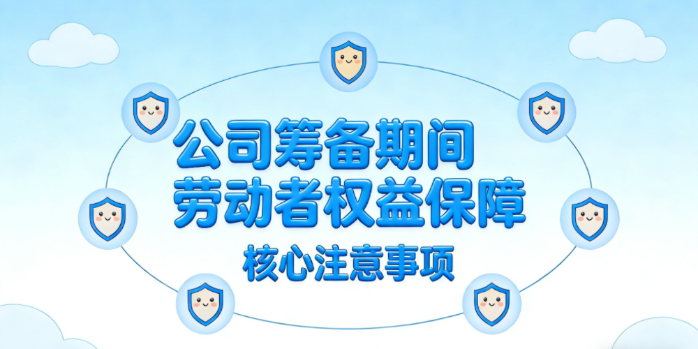 公司筹备期间劳动者权益如何保障?应当注意哪些问题?
